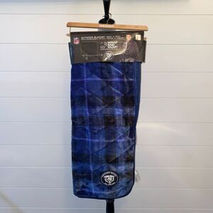 Chicago Bears Outdoor Blanket Wrap And Snap 50”x70” NFL